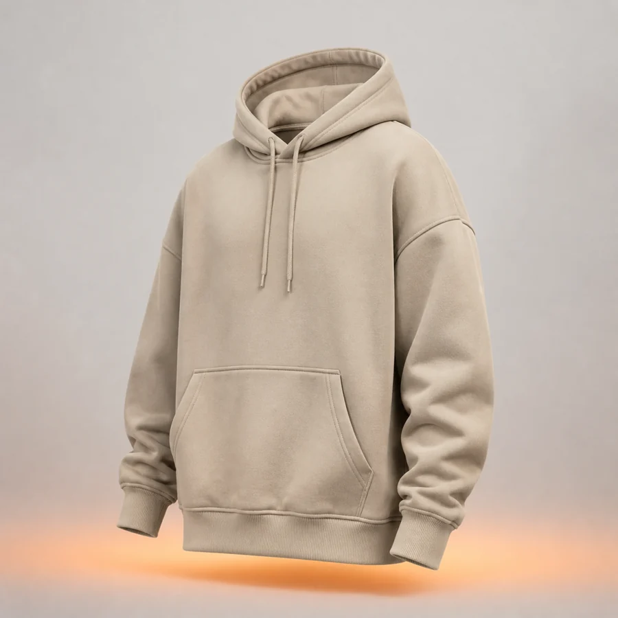 Oversize Kapşonlu Sweatshirt